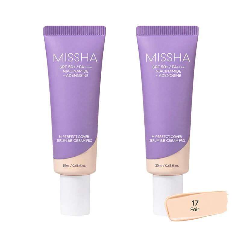 [Cardi B’s Pick] MISSHA M Perfect Cover Serum BB Cream Pro 20ml  SPF50+ PA++++ (35 Options)