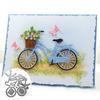 Cutting Pattern Gift Carbon Birthday Ornaments Die Bicycle Steel Scrapbook Album Template