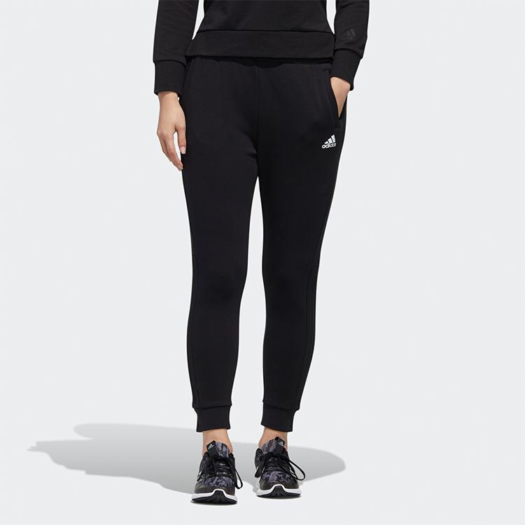 Adidas MH FT PT Sporty Long Pants Women Bottoms Black GF0158