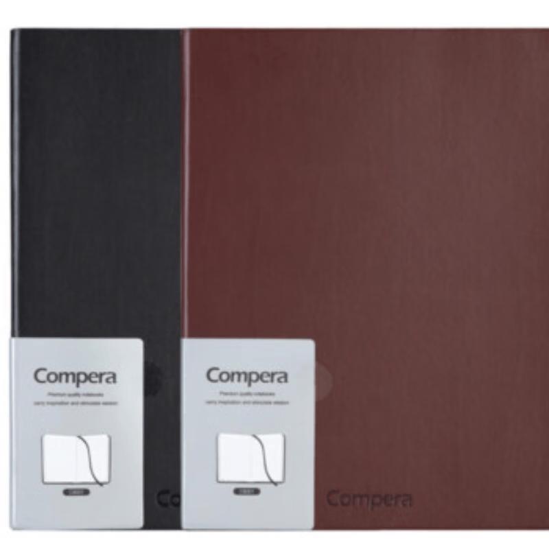 Qixin C8003 Compera A6 Leatherette Notebook, 3-Pack