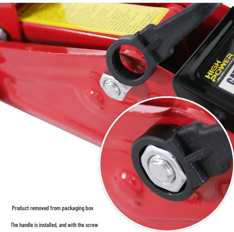 2 Ton Horizontal Hydraulic Car Jack for Tire Changes & Repairs