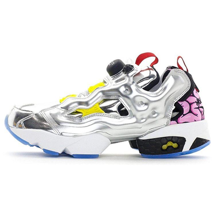 

Reebok Teenage Mutant Ninja Turtles x InstaPump Fury OG Villains Pack - Кроссовки Krang Unisex Silver Silver-Metallic Black AR1445