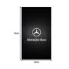 AABIG1 Car Center Pillar Badge Anti-scratch Protector Films Stickers For Mercedes Benz C200 C300 A160 180 B200 W108 W124 W126 E Class