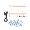 Laboratory Swing Bells Diy Windbell Fun Soldering Electronic Swing Bells Wind Chime Leds Flashing Light Dc Learning Kit