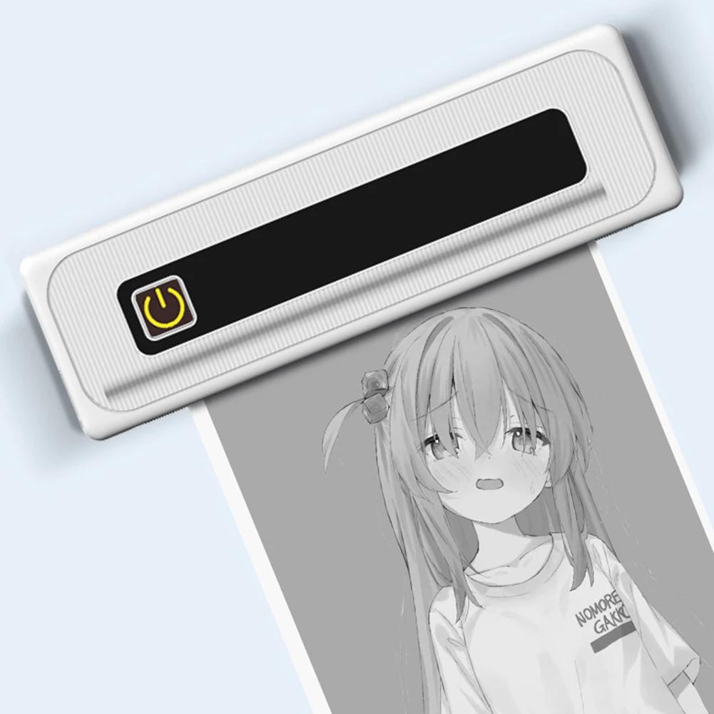 Wireless A4 Thermal Printer PDF File Documents Printer Built-in Battery Portable Thermal Printer BT Thermal Label Printer