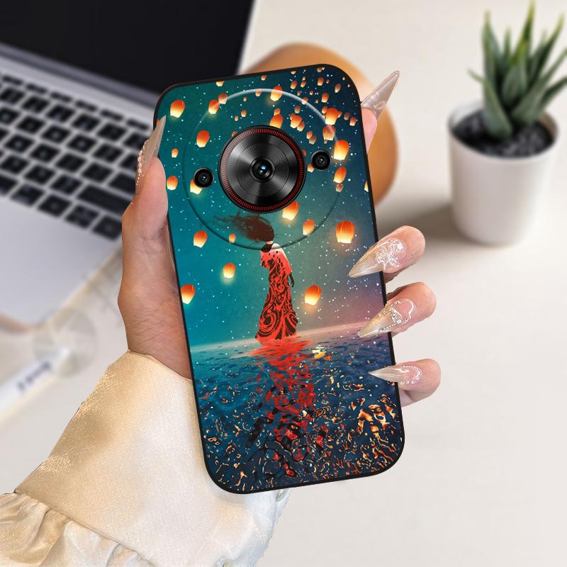 For ZTE Blade A75 5G Case V60 Smart TPU Soft Silicone Cool Phone Cover For ZTE Blade A75 4G Waterproof Bumper Fundas Phone Bags