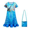 Avatar Anime 3D Printed Girls Dress