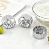 9pcs 304 Stainless Steel Christmas Cookie Cutters Snowman Gingerbread Man Biscuit Baking Tools Xmas Tree Pastry Mold