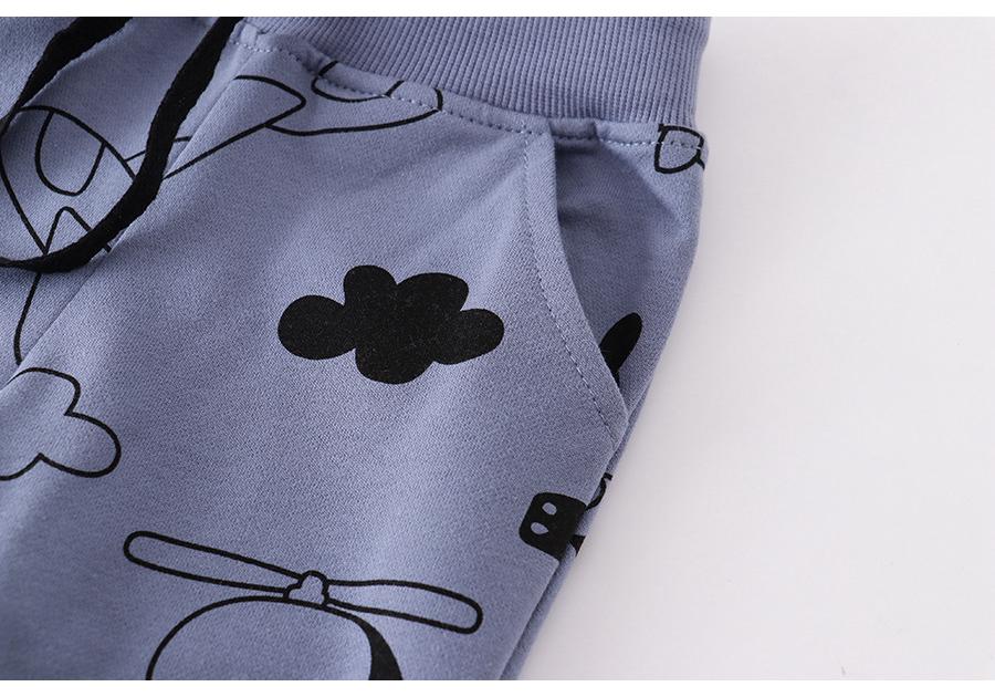 Children's Cotton Sweatpants - Boys European & American Style