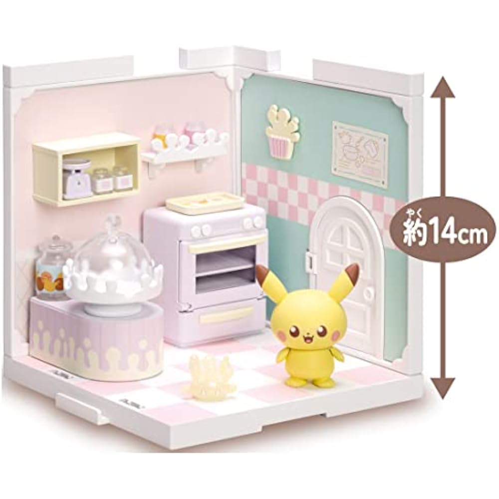 TAKARA TOMY (TAKARA TOMY) Pokemon Pokepiecehouse Kitchen Mahomil & Pikachu