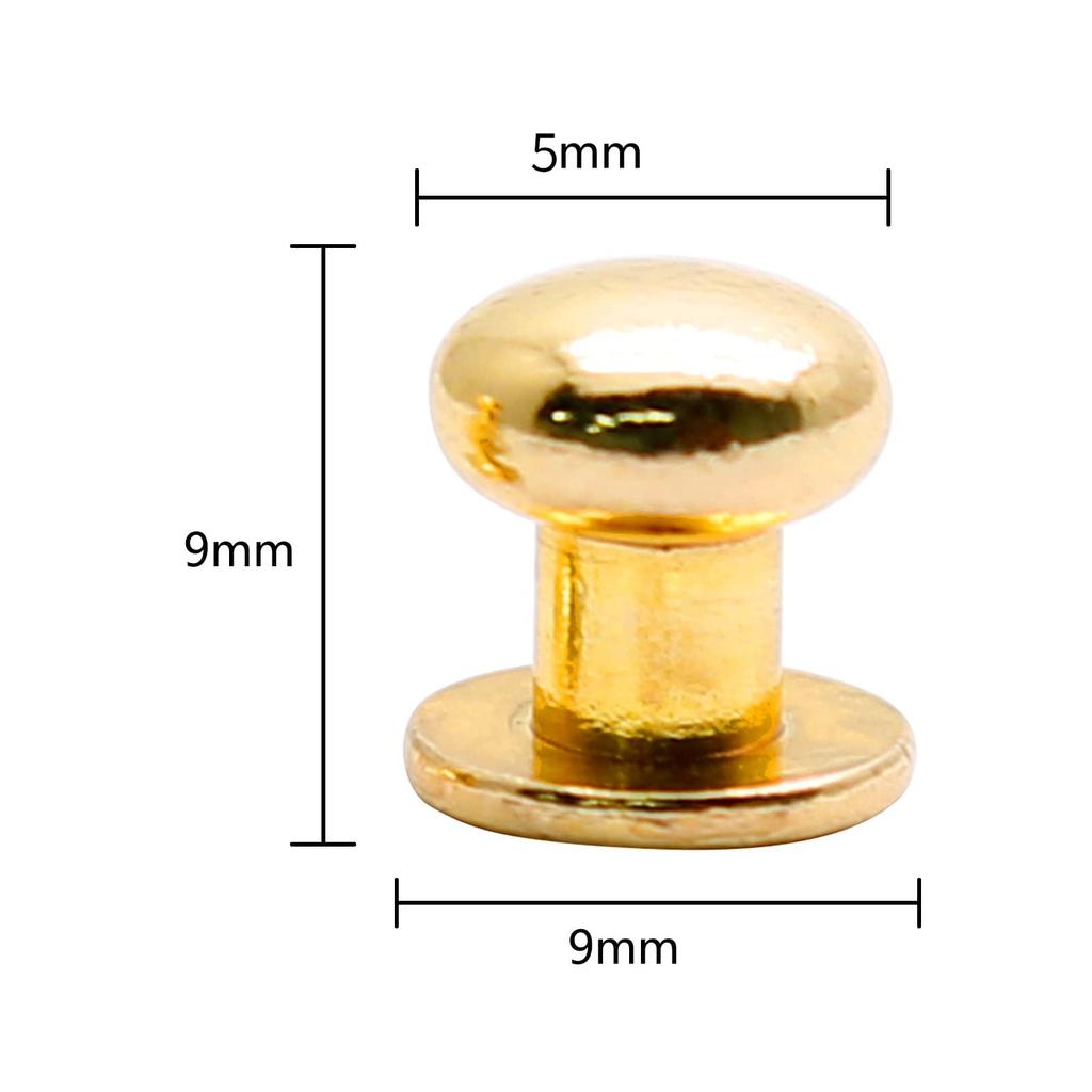 ManManChen Brass 15 Screw-type Finials, Pieces, 858mm
