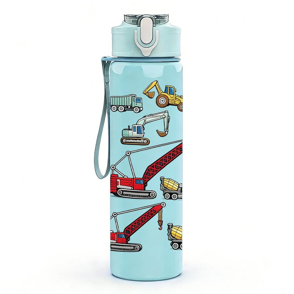 1PC Stacked Retro Sneaker Shoe Art Print 750ml Color Plastic Sports Water Bottle Leakproof Flip Straw Lid Suitable for Sports Office Home Use