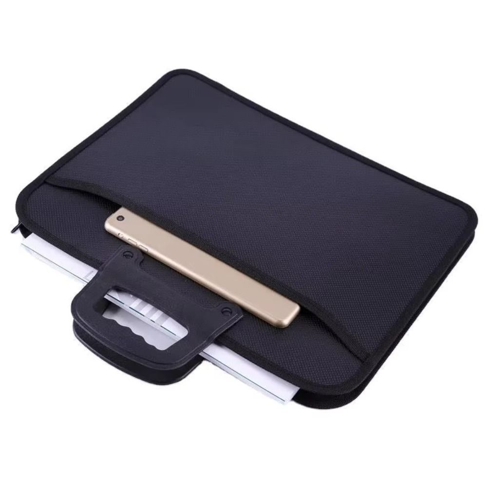 Laptop Handbag Office File Bag Large Capacity Document Bag Portable Business Bag Storage Briefcase