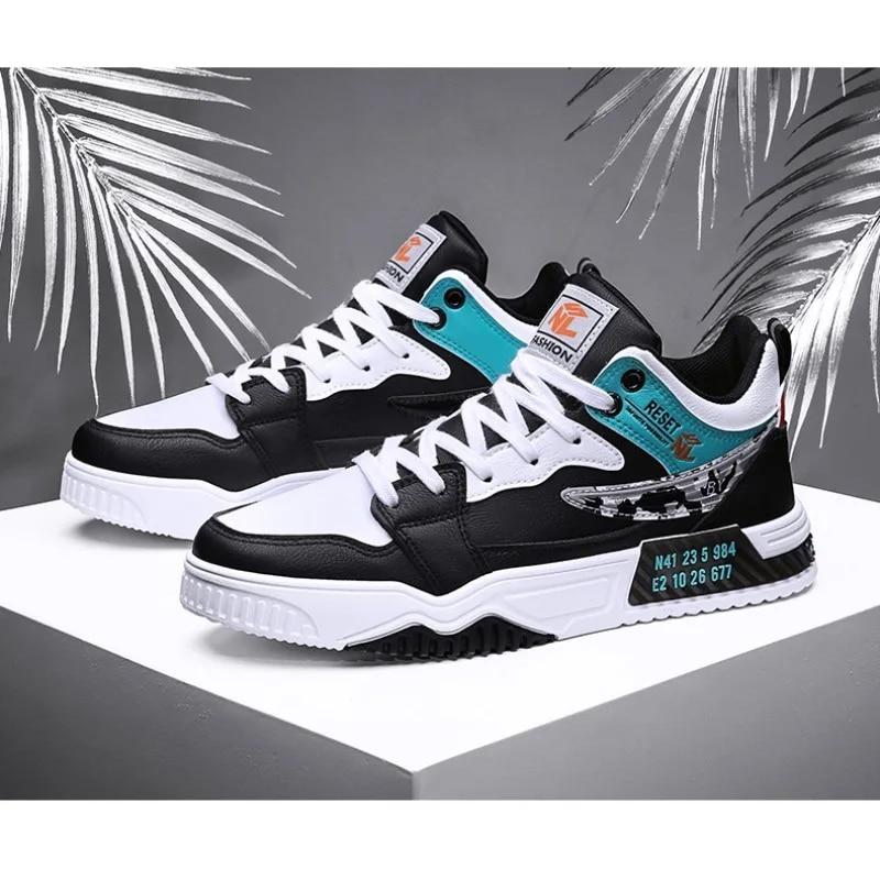 Herenschoenen Nieuwe Ademende Kleine Witte Schoenen Koreaanse Versie Trend Veelzijdige Casual Schoenen Slijtvaste Sneakers Boardschoen