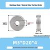 Stainless Steel M3/M6/M10 High-Strength Knurled Nut