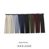 Kaslead New Arrival Women's Clothing Fashion Style Fashion Minimalist Multicolor with Belt Double Pleated Pants 4661405