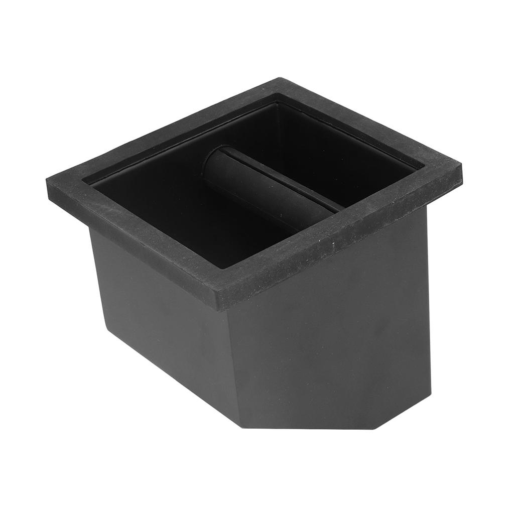Kávový knock box nádoba na likvidáciu kávovej usadeniny bezodný vstavaný šikmý otvor nehrdzavejúca oceľ