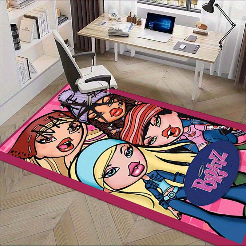 Fashion, Style, Bratz Office Carpet Soft Polyester Entrance Carpet Washable Non slip Machine Washabl