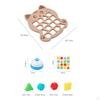 Color Learning Board Game Shape Matching Puzzle Geometric