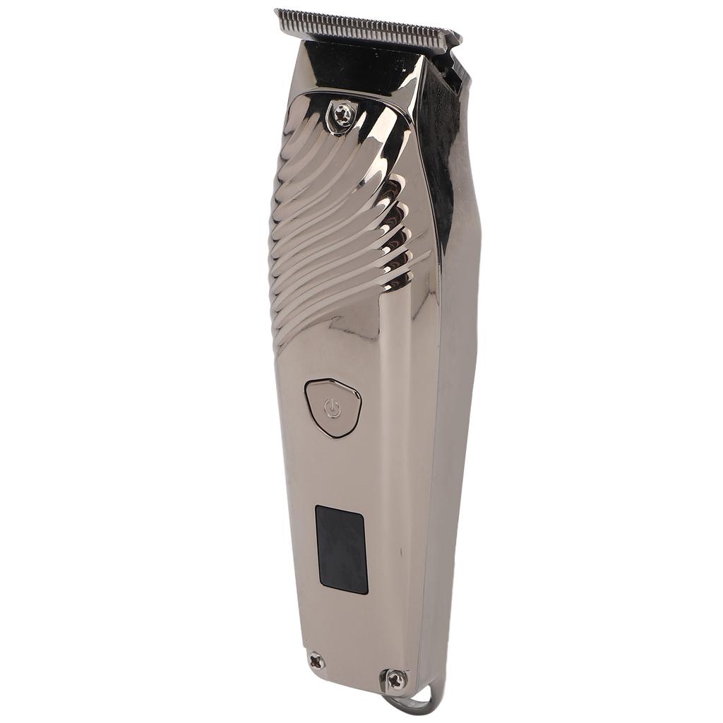 Hair Trimmer Rechargeable Low Noise Safe Portable Electric Hair Clipper with 3 Guide Combs for Men