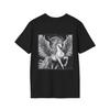Greek Pegasus Graphic T-Shirt - Softstyle Unisex Tee for Fantasy Lovers, Gift for Birthdays, Casual Wear, Fantasy Events