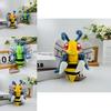Large Needle Bee Plush Toy With Tag For Kids Collectible Soft Animal Decor