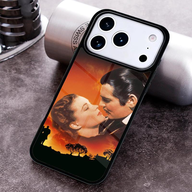 Gone with the Wind Phone Case for iPhone 17 16 15 Pro Max Air 14 13 12 11 Plus Shockproof Cover