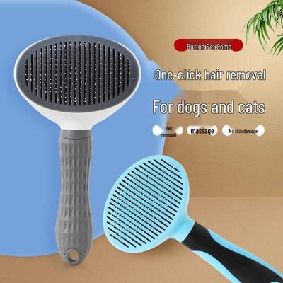 Pet Grooming Comb for Hair Removal and Detangling