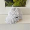 Versatile Striped Peaked Caps Korean Newsboy Hats Vintage Strip Baseball Cap  Female