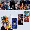 TR31 One Piece Sabo New High-End Shell Phone Case for iPhone 16 15 14 13 12 Pro Max Plus Mini