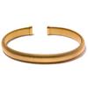 Yhpup 316l Stainless Steel Thick Elastic Torques Necklace for Women Waterproof 18K PVD Plated Texture Statement Choker Jewelry