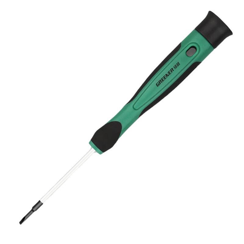 Green Forest Precision Screwdriver Set: Small Cross & Flat for Mobile, Glasses, Computer Repair