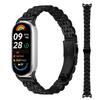 Correa de Reloj Para Xiaomi Smart Band 10/9/8, Correa Fina de Acero Inoxidable de 7 Perlas