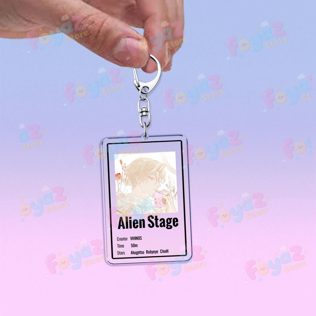 Alien Stage ART Klíčenka Příslušenství Přívěsky na tašku Luka Ivan Till Mizi Hyuna Sua Fanart Klíčenky Šperky Fanoušci Přátelé Dárek