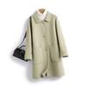 Double-sided wool coat women's medium and long autumn and winter new slim-fit wool coat