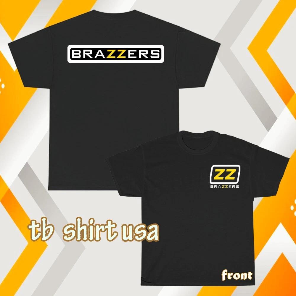 Новая Унисекс Футболка с Логотипом BRAZZERS Смешной Размер от S до 5XL 2XL