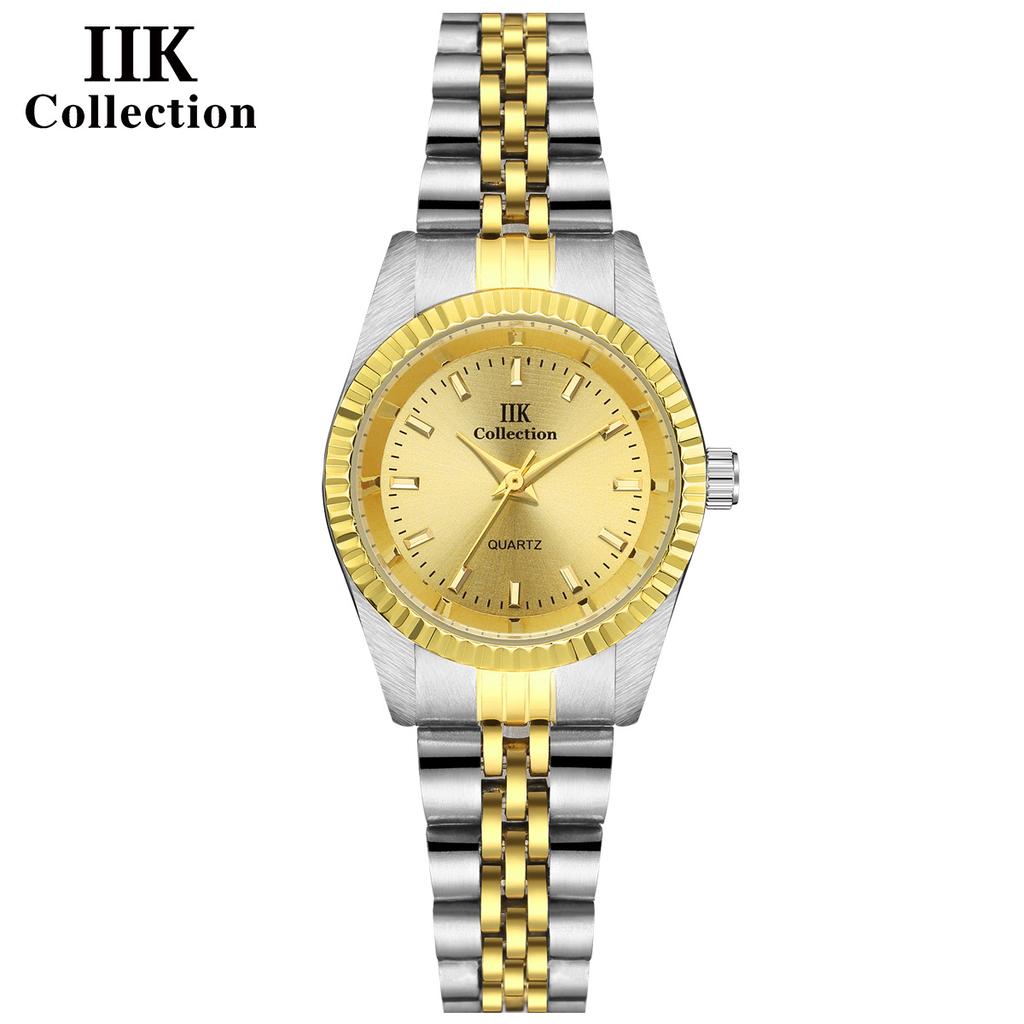 IIK Neu Frauen Quarzuhr Kompakte Edelstahl Band Wasserdicht Mode Marke Uhr Frauen Armbanduhren