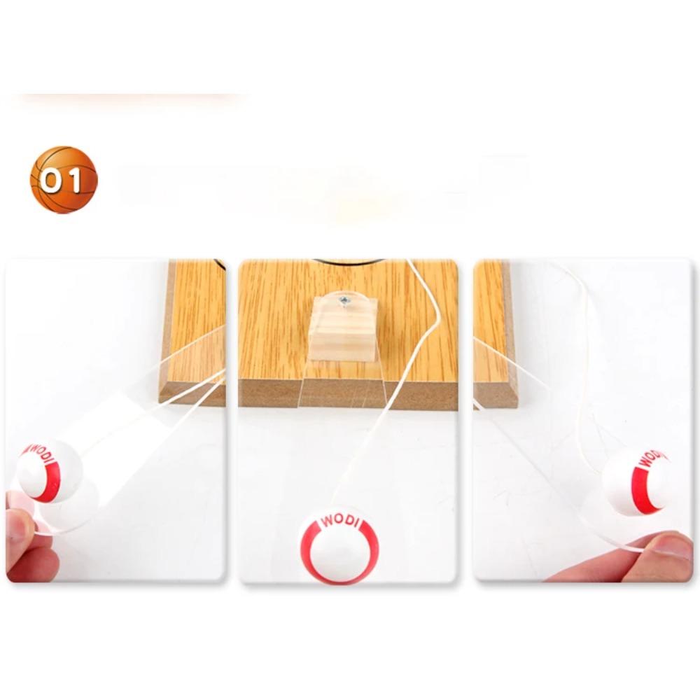 Klassisches Mini Tisch-Basketball Wurfbord Spiel Aktivitätsspielzeug Kinder Holz Tisch-Basketball Wurfwettbewerb