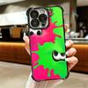 S-Splatoons Game Soft Phone Case For iPhone 15 16 17 Air 14 Pro Max 16E Plus 13 12 Mini Plating Anti-Fall Fundas