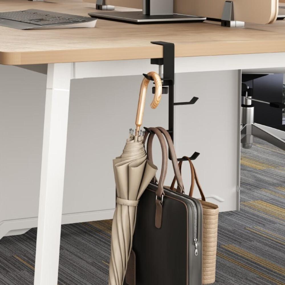 Adjustable Table Desk Hanger Portable Backpack Storage Hook Hanging Bag Hook  for Desk Side