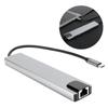 8 In 1 TypeC to 4K for HDMI Docking Station Adapter Fast Charger Dock Station