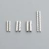 S925 Sterling Silver Flower & Star Spacer Beads for DIY Jewelry