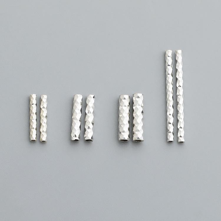 S925 Sterling Silver Flower & Star Spacer Beads for DIY Jewelry