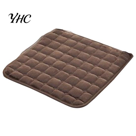 Cuscino per Seduta Tappetino per Sedia Peluche Confortevole Quadrato Antiscivolo Cuscino per Divano per Casa Ufficio Esterni