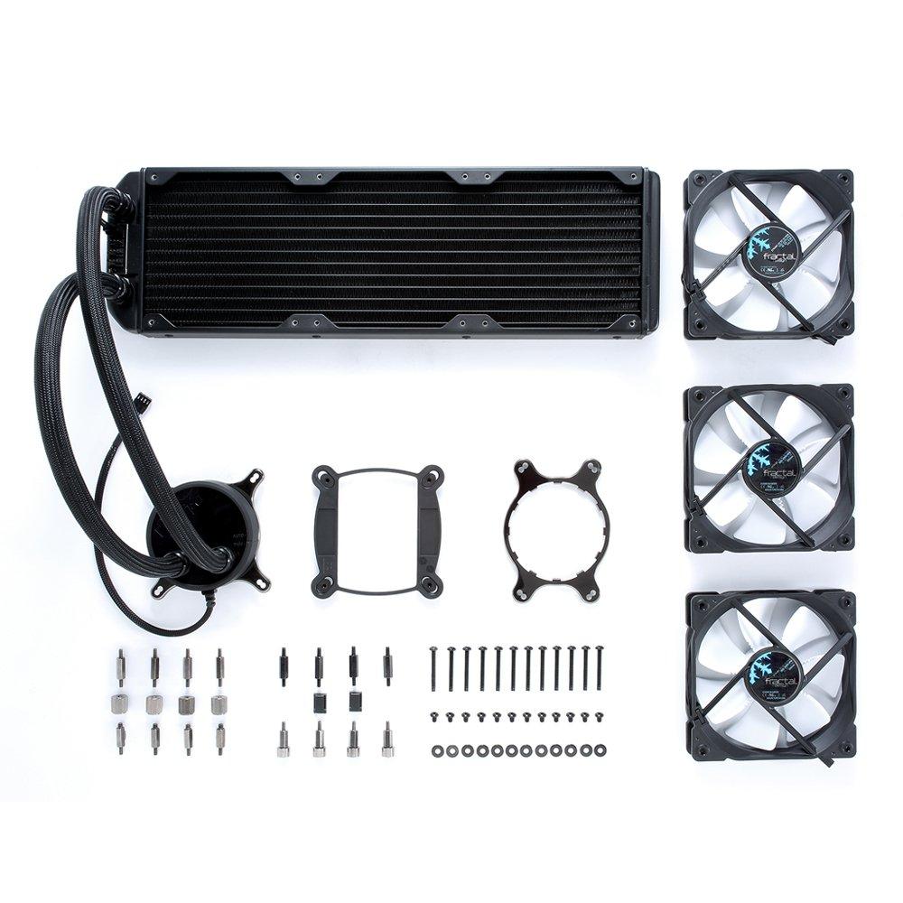 Fractal Design Celsius S36 Integrated Water Cooler (HS1236, FD-WCU-CELSIUS-S36-BK) AM5 Compatible