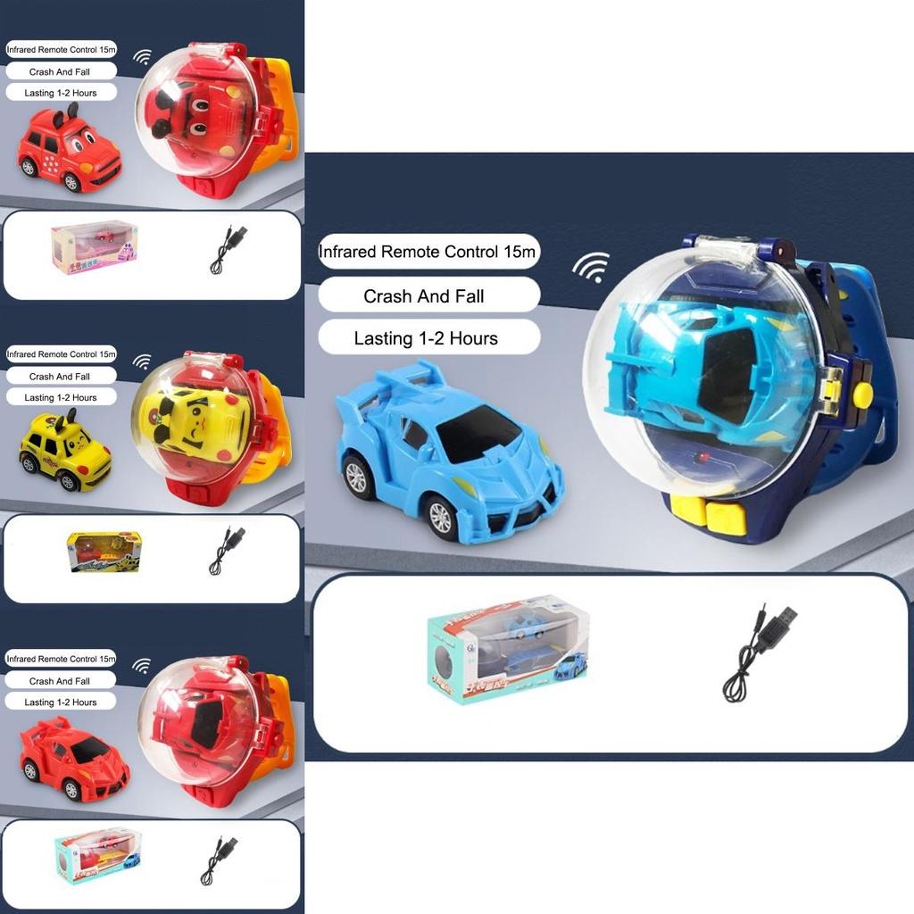 Creative Children's Watch Remote Control Car Toy Usb Charging 15m Range Long Battery Life