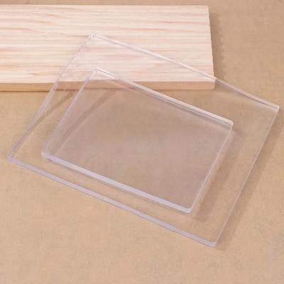 New Transparent Gel Printing Plate Reusable Gel Press Monoprinting Gel Plate Silicone Gel Arts Clear Plate Scrapbooking Arts
