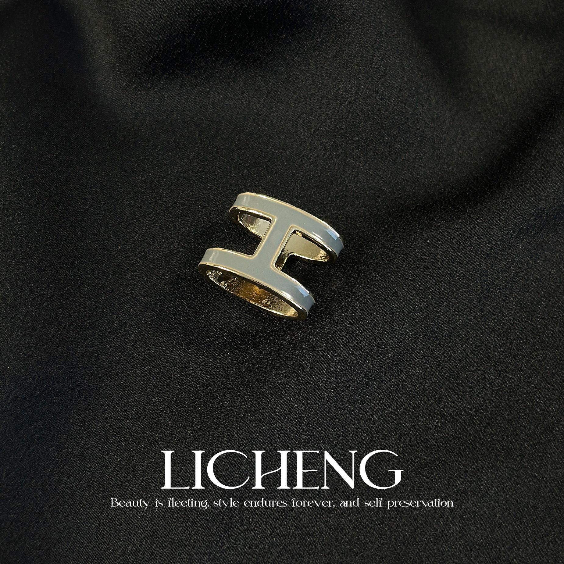 

Личэн Элегантная клипса для шарфа: Универсальная пряжка-кольцо для лошади, вдохновленная Цзян Шуин