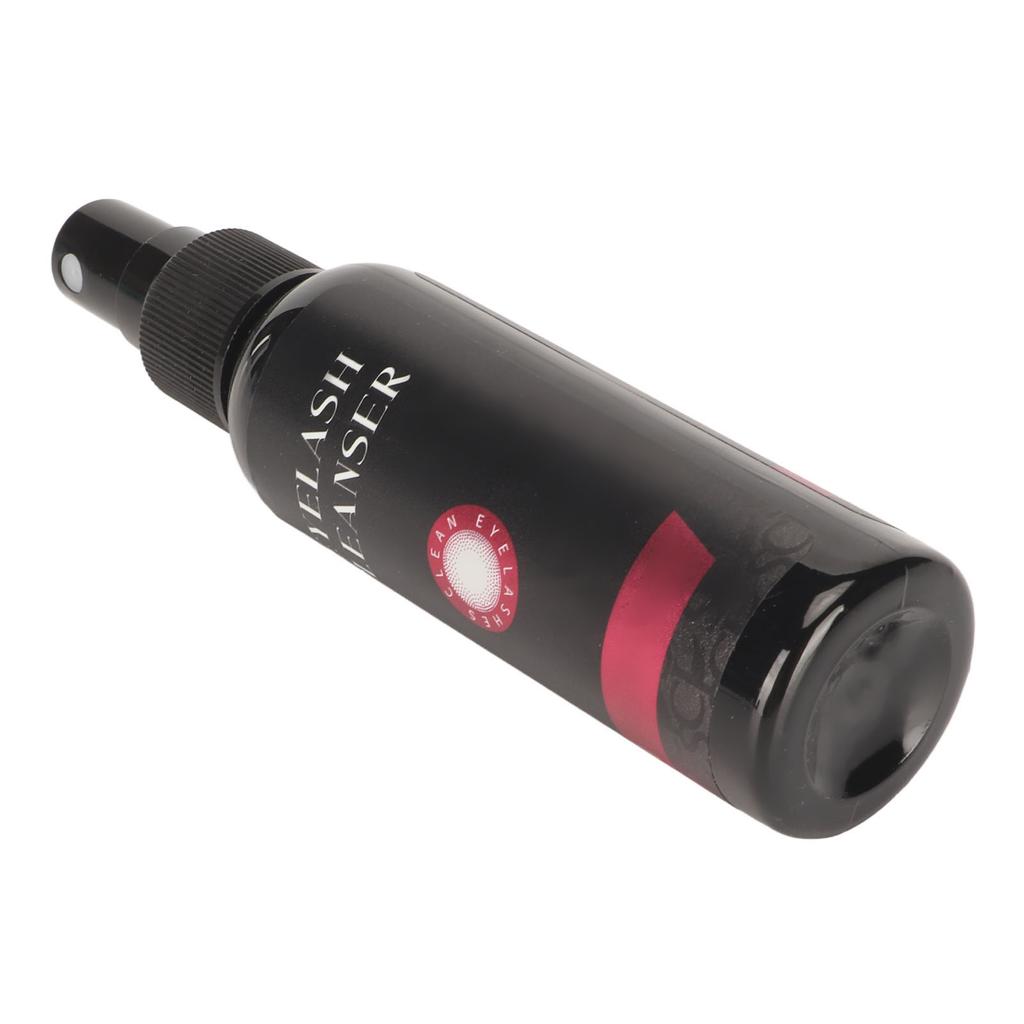 60ml Eyelash Cleaning Solution Spray Press Type Lash Extension Shampoo Remove Makeup Gentle Moisturizing Cleanser