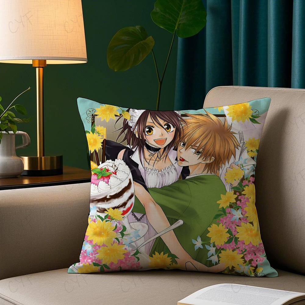 Loving Anime M-Maid Sama Pillow Case Custom Printed Brushed Fleece Pillow, Baby Skin-Touch, Eco-Friendly Dye-Sublimation Cushion